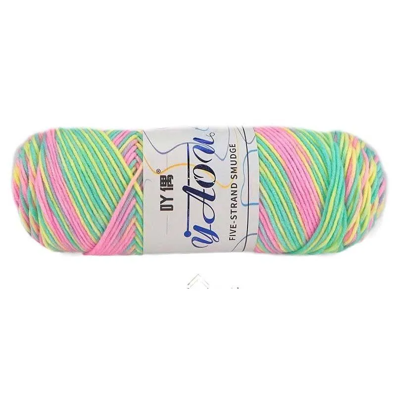 Wool Crochet Milk Cotton Knitting 100g/Ball 200M Yarn DIY Knit Art Sewing Weaving Accessories  HE269 2
