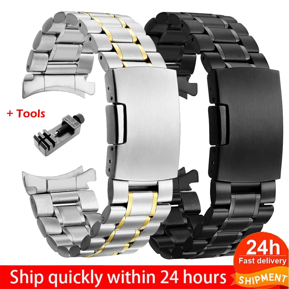 Wholesale Classic Stainless Steel 22 mm Watch Band HA8253-1_K0022651 main image 1