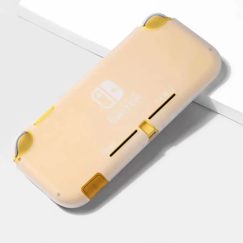 Transparent Protective TPU Soft Shell for Nintendo Switch Lite - Anti-Slip Shiny Gamepad Cover