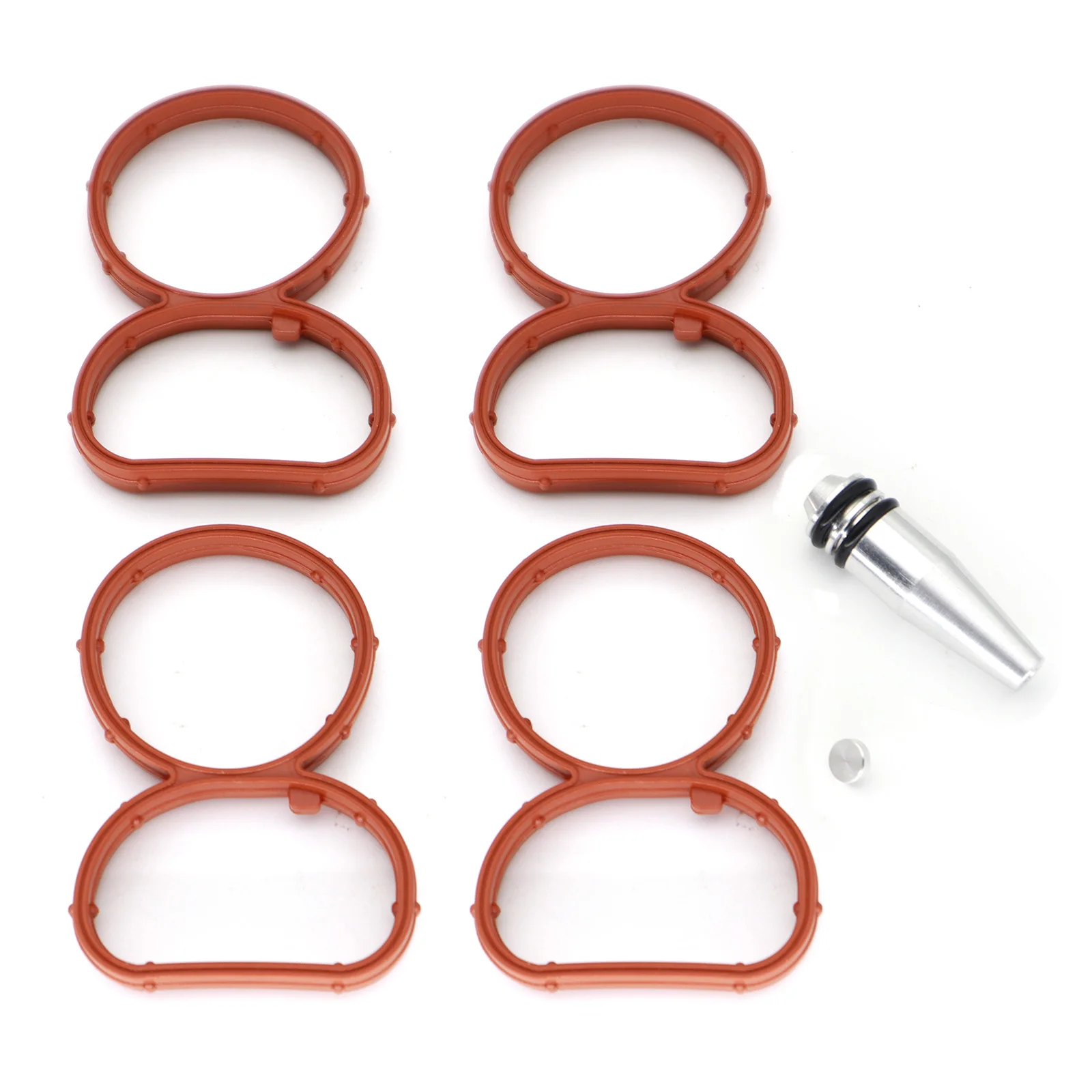 Car Engine Intake Inlet Swirl Flap Delete Blank Plug Bung Metal With Manifold Gasket for BMW N47 E90 N57 N57S 2.0D 11618507239