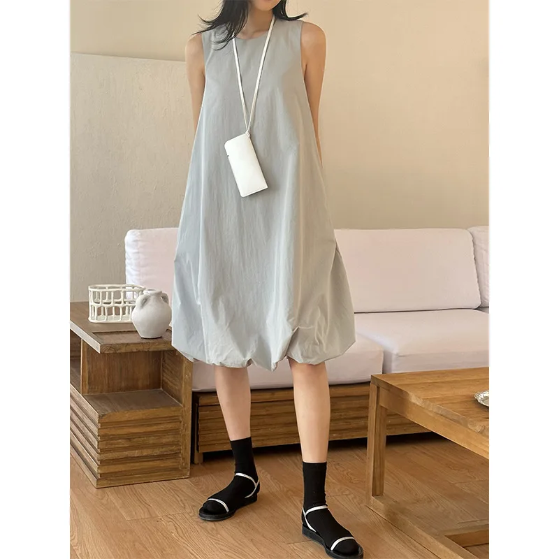 

2024 Safari Style tank dress women vestido feminino COTTON POLYESTER fashion design dress for women