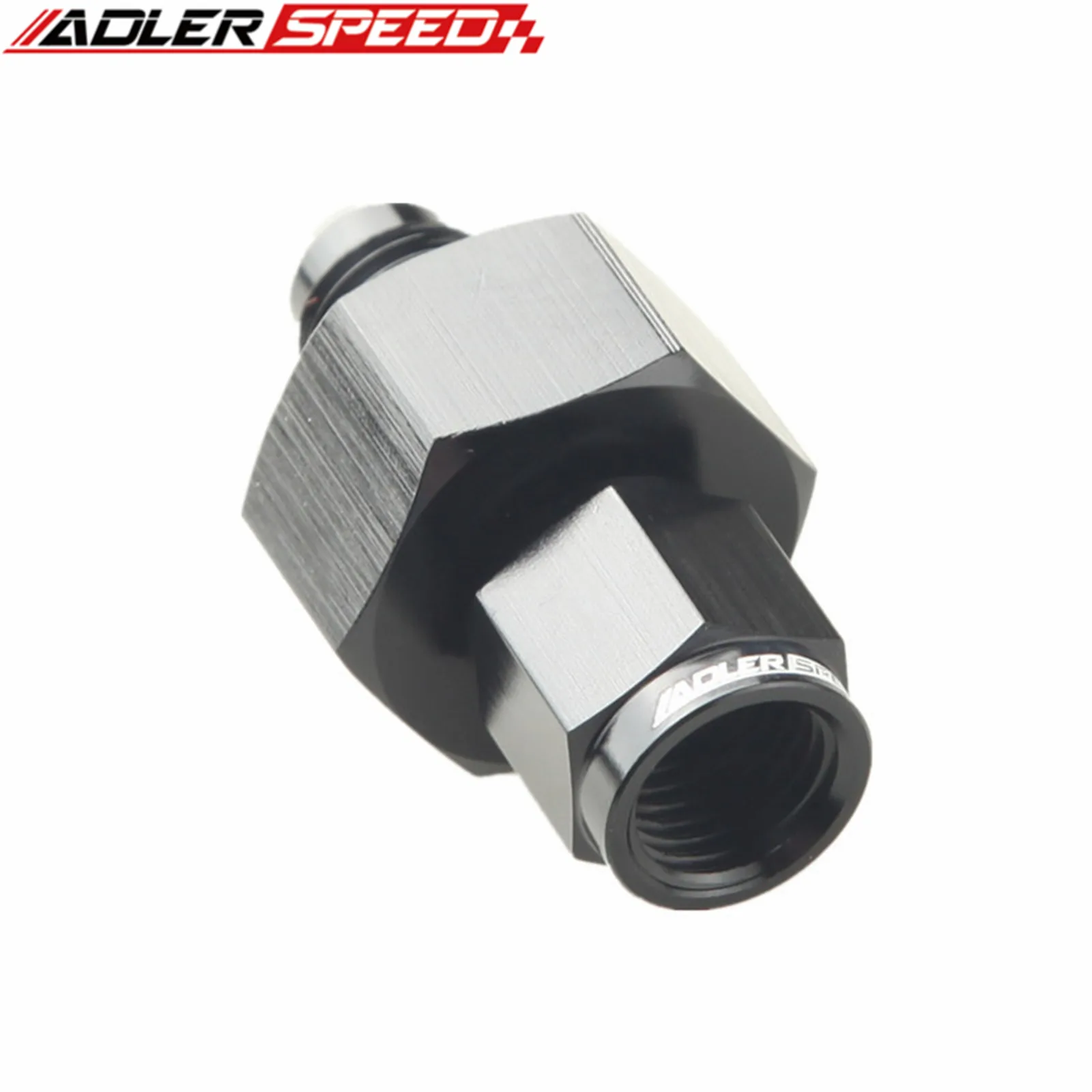 ADLERSPEEAN4 AN6 AN8 AN10 To 1/8" NPT AN Swivel Joint Connection For Oil Gauge Sensor Side Port Adapter Alloy Flare Fitting Part