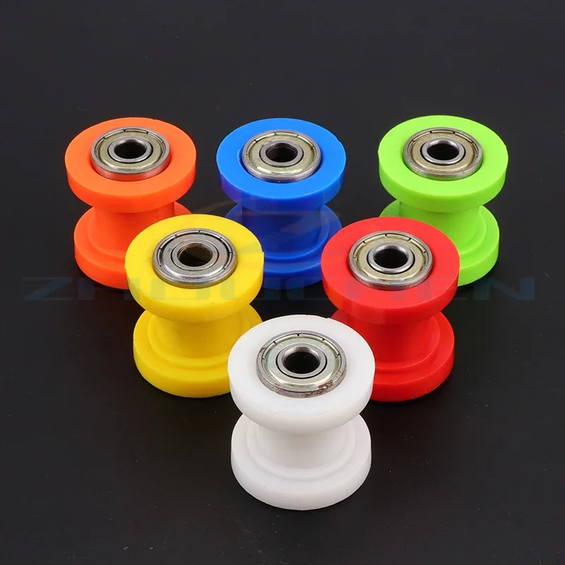 1PC Motorcycle 10mm 8mm Chain Roller Pulley Tensioner Wheel Guide for Pit Dirt Bike ATV XR125 CRF50 KLX110 Motorbike