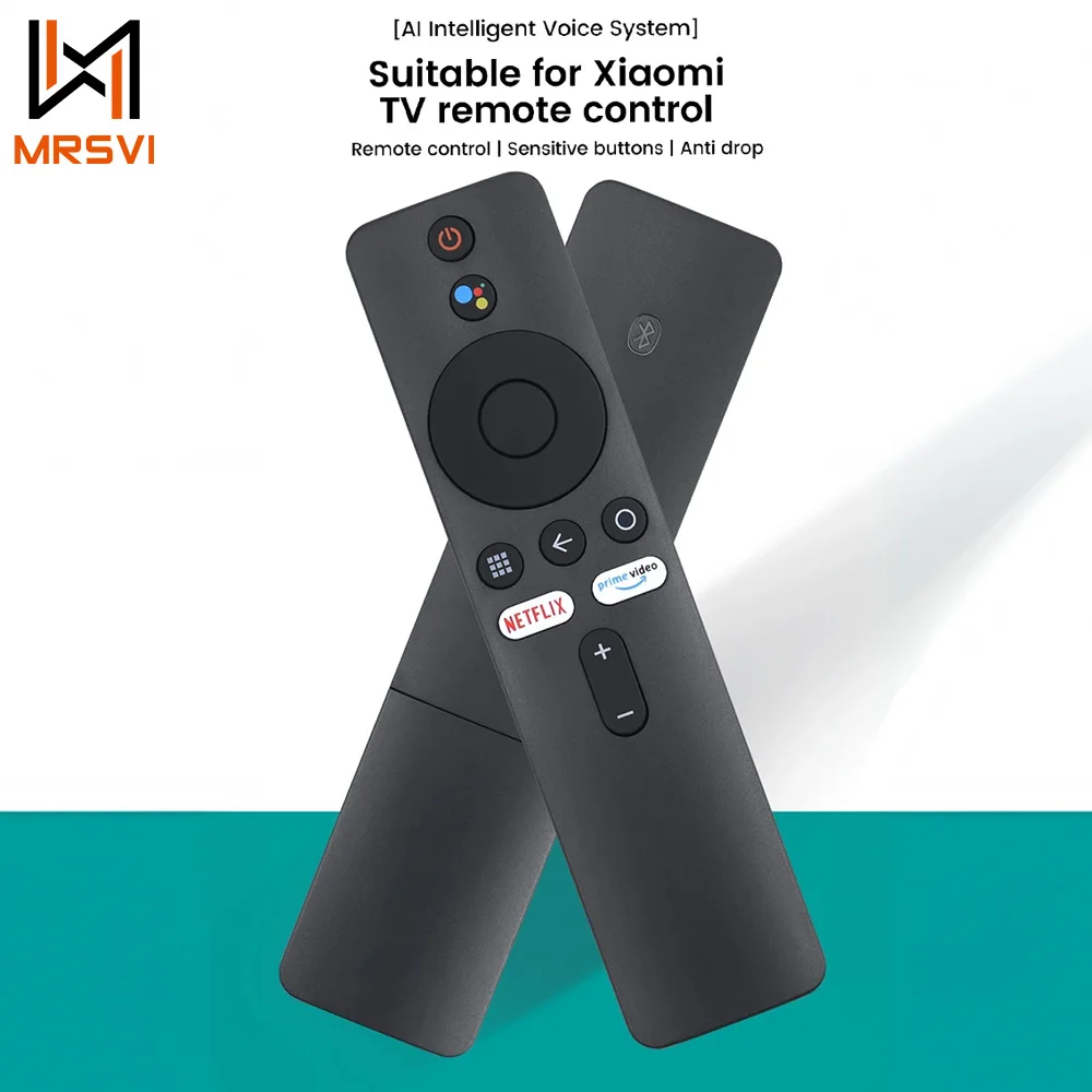MRSVI 블루투스 음성 리모컨 XMRM-006 구글 어시스턴트 지원 샤오미 미박스 S 미 TV 스틱 4K 스마트 TV 4X 안드로이드용