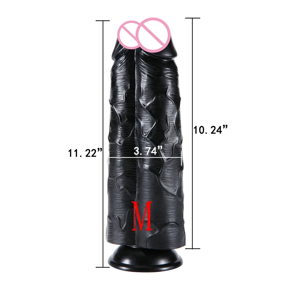 Erotic Big Soft Double Dildo Realistic Suction Cup Large Penis Lesbian 12.4inch Huge Two Dildos For Women Gay Intimacy Sex Toys Suppliers Sae6bd7a9fcab4412b35a167499903e68x