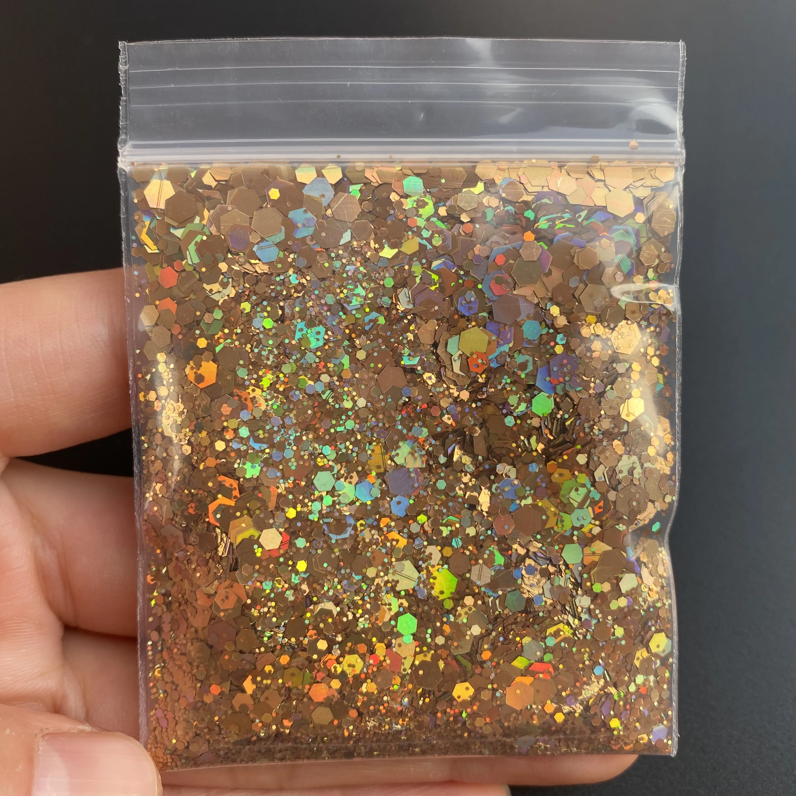 10g/Bag Wholesale Polyester Nail Chunky Sequins Holographic Glitter Bulk  For Decorations - AliExpress