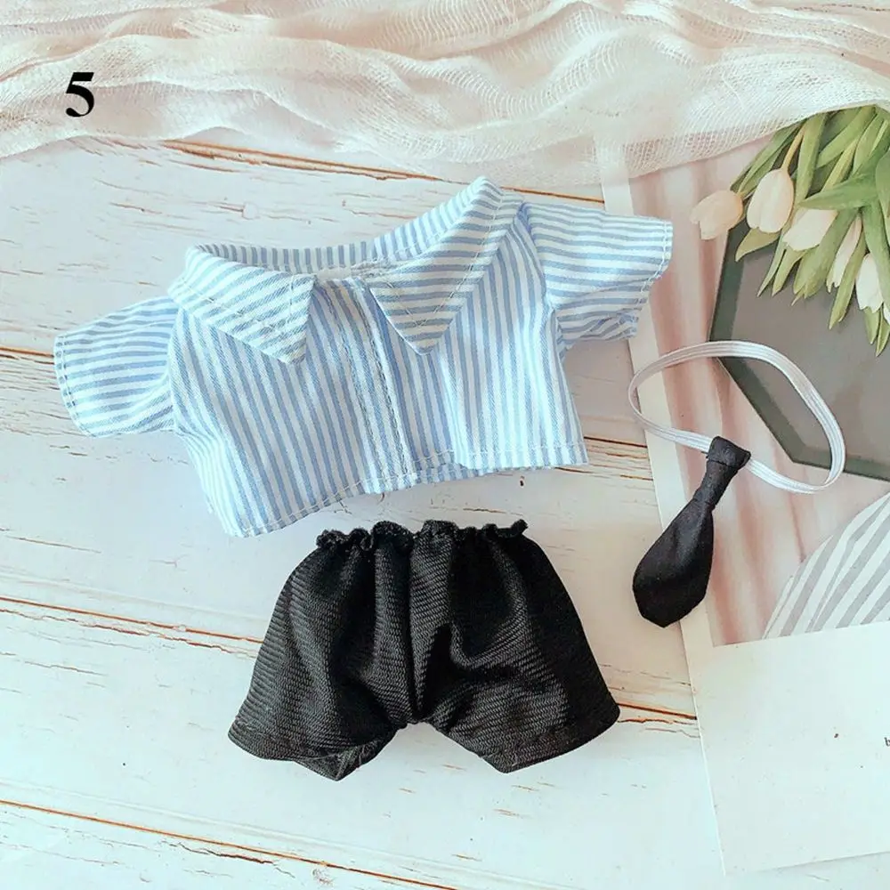 Idol Doll Outfit Toys Accessories Mini Clothes Doll Hoodies 20cm Doll Clothes Doll Shorts Doll Fur Coat