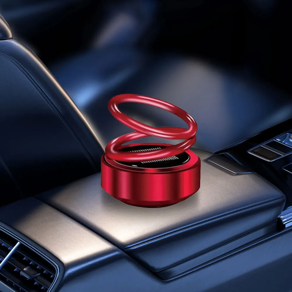 Rotating Double Ring Kinetic Molecular Heaters Portable Flavoring Air Purifier for Car Living Rooms Bathrooms