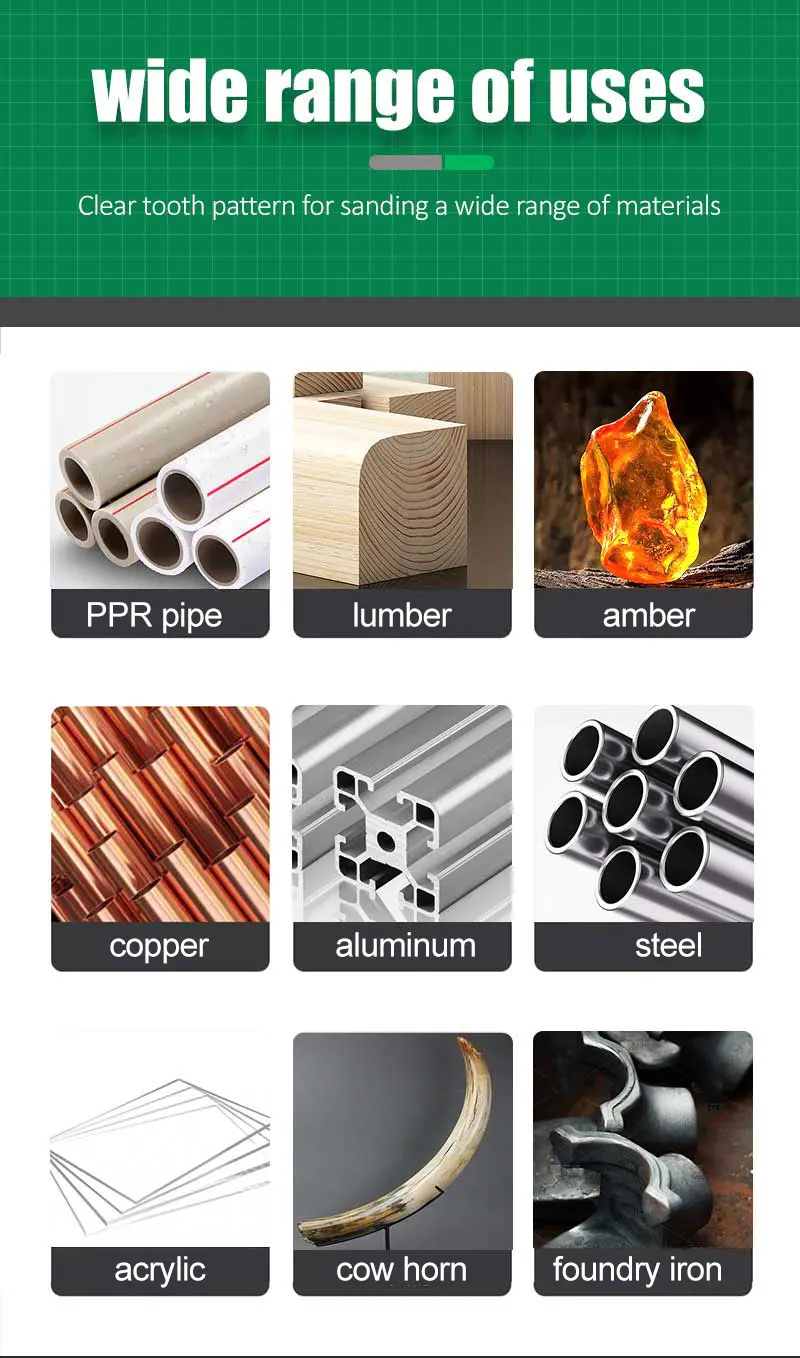 Description Picture 5 of itemLAOA T12 Medium Gear Steel Blade Half Round File Triangle File Flat File Square File Round File Sanding and Edging Tools