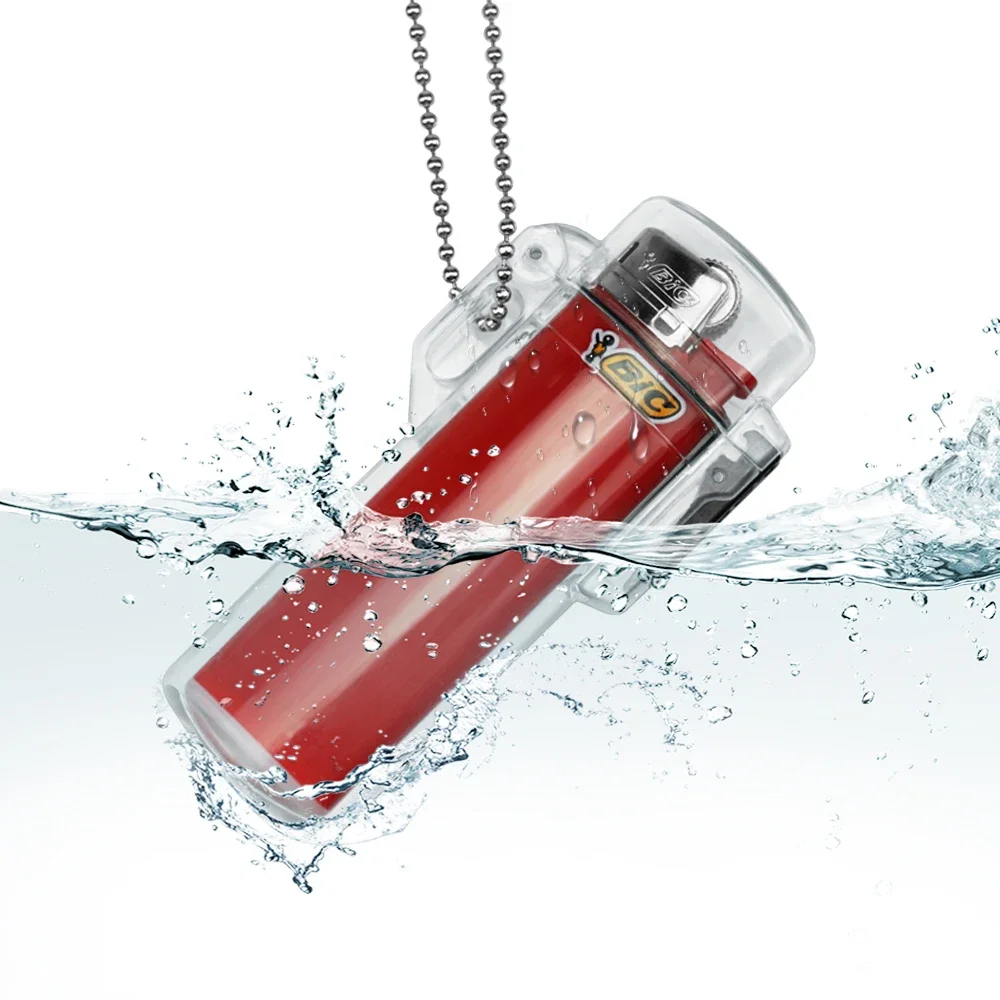 男性用防水プラスチックケース,灯油ライター,bic j3ライター