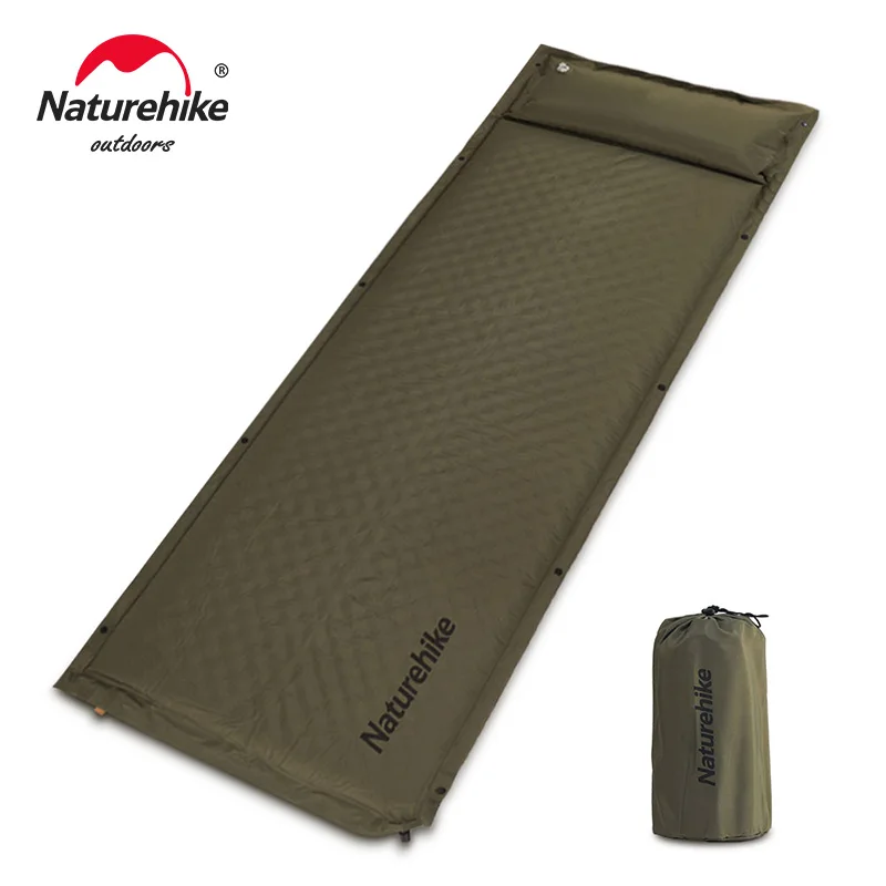 Air Mattress Self-inflating Mat Outdoor Camping Sleeping Pad Hiking Inflatable Mattress Travel Air Bed 1 2 Person inflatable mattress