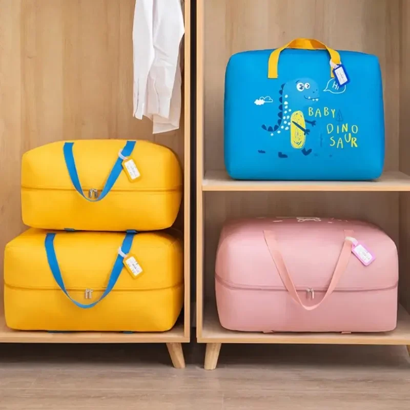 Quilt Storage Bag Moving Packing Bag Nonwoven Kindergarten Quilt's Storage Large Capacity Handheld