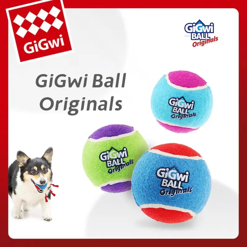 

3 шт., игрушечный мяч для собак GiGwi со звуком