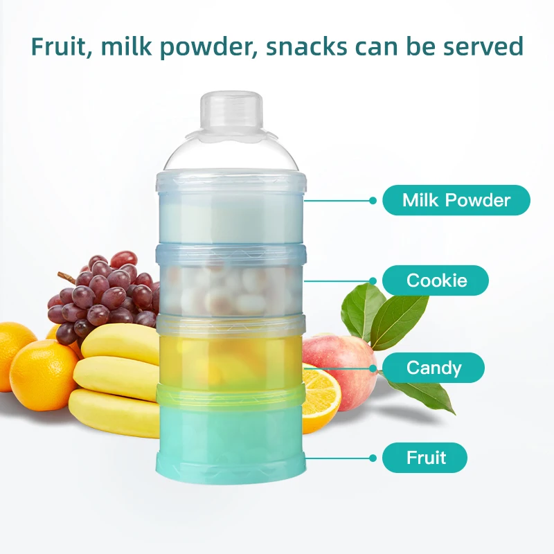 Portable 4-Layer Baby Milk Container 3