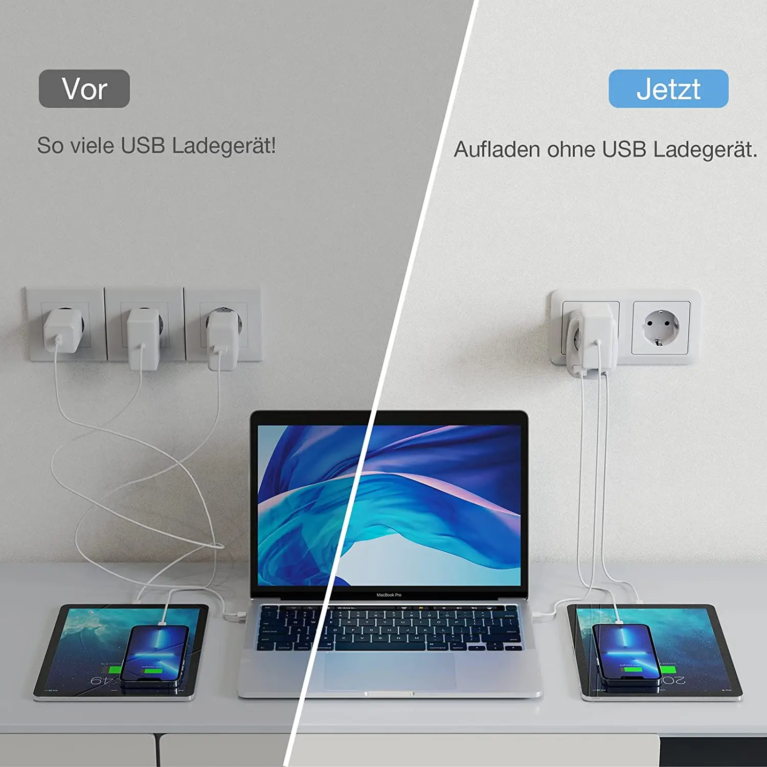 De Carregamento USB, Europa Coréia Plug, Adaptador