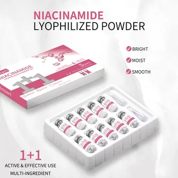 Niacinamide Oligopeptide VC Lyophilized Powder Face Serum Anti Aging Brightening Moisturizing Essence for All Skin Skincare