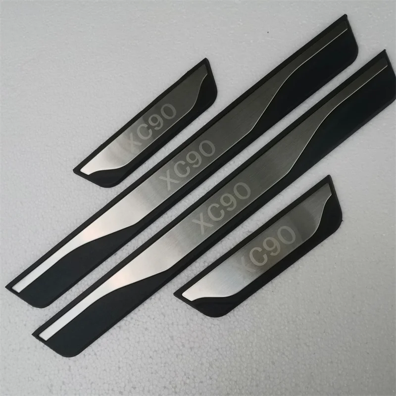 Car Door Sill Scuff Plate Cover Trim Threshold Pedal Styling Protector Accessories