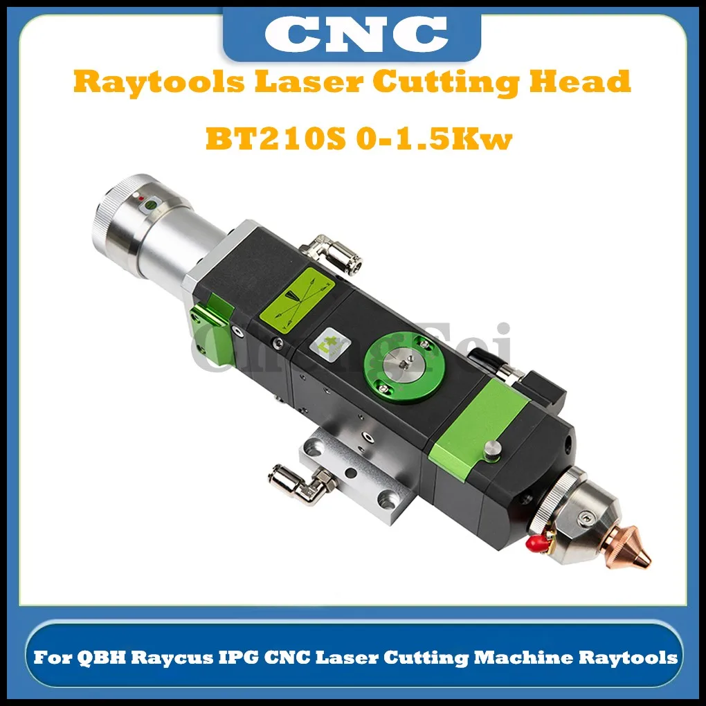 

NEW Latest CNC Raytools Empower Series Fiber Laser Cutting Head BT210S 0-1.5KW For QBH Raycus IPG CNC Laser Cutting Machine