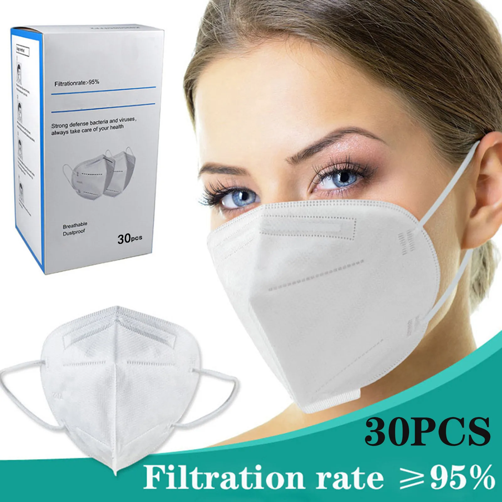 

Disposable Mask Windproof Foggy Haze Pollution Respirator Facial Dust Mask Mouth Cover 마스크 маски マスク가면 маска защитная