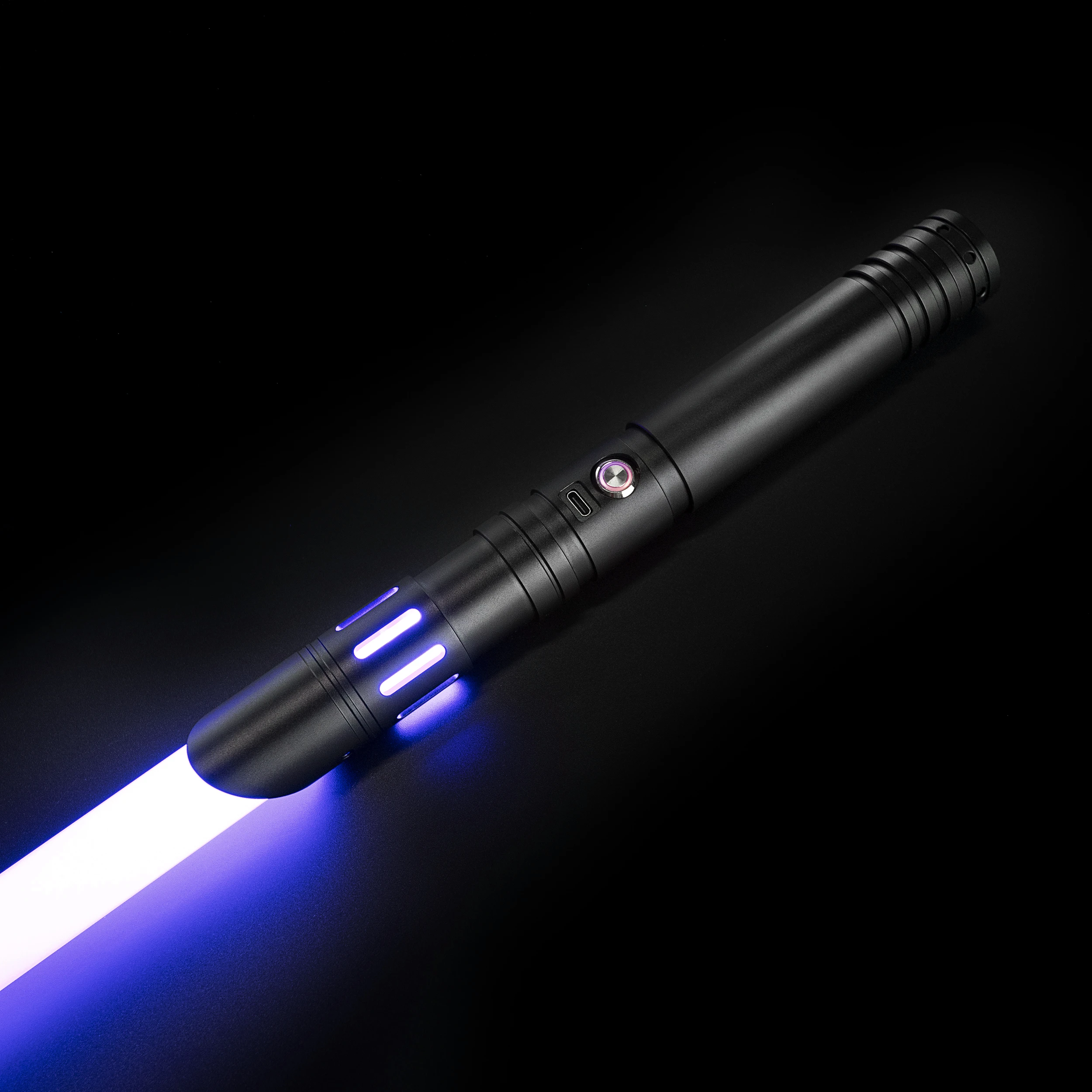 DamienSaber Xeno3.0 Pixel Lightsaber logam ayun halus Hilt berat