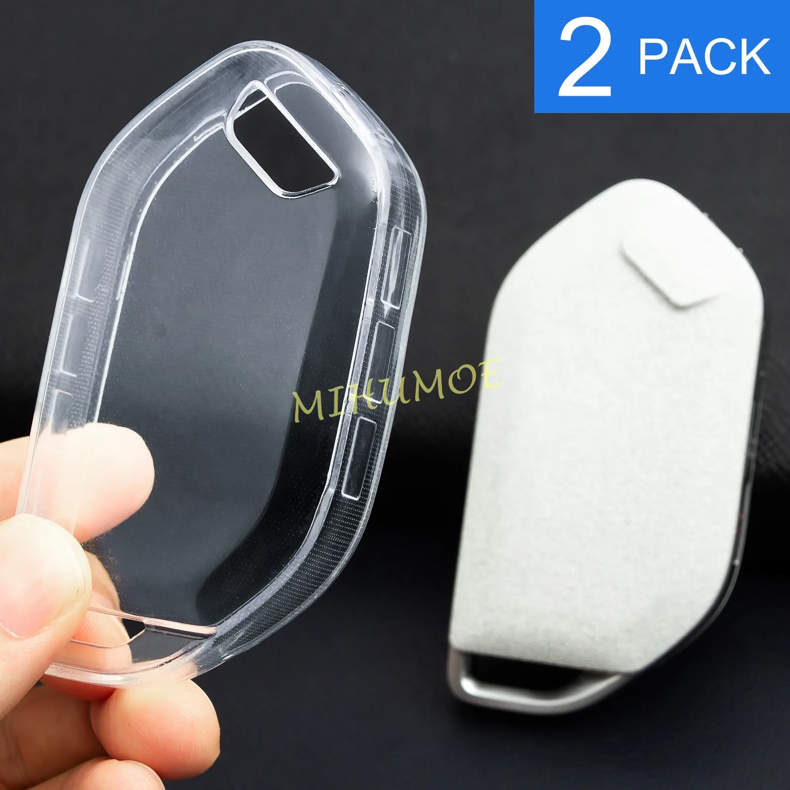Transparent Remote Key Shell Case Cover For Kia Telluride Sorento EV3 EV5 EV9 Pi