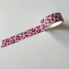 1Pc Ins Cute Milk Stripe Leopard Cows Masking Washi Tape Decorative Dot Adhesive Tape Diy Scrapbooking Sticker Label Stationery 5