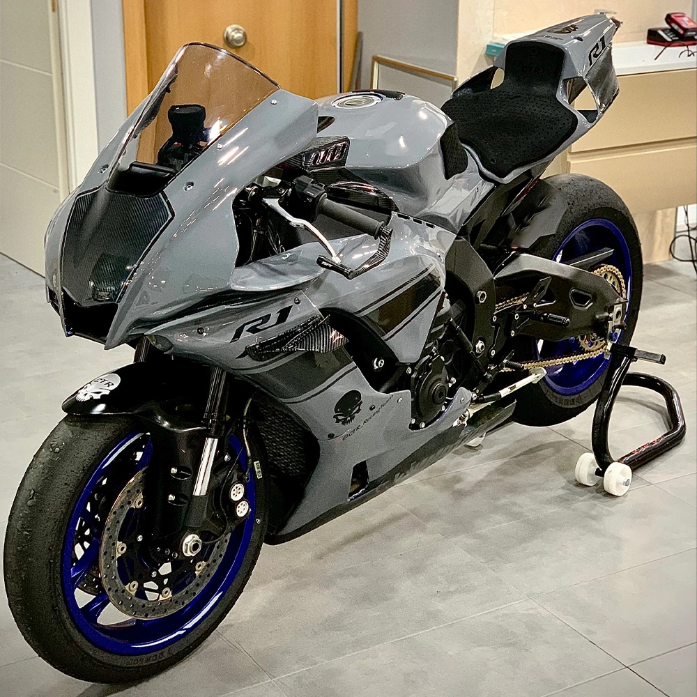  Kit d'aile aérodynamique universel for ailes de moto compatible  avec Ducati/Honda/Yamaha/Kawasaki 2Pcs / Set (Couleur : Black)