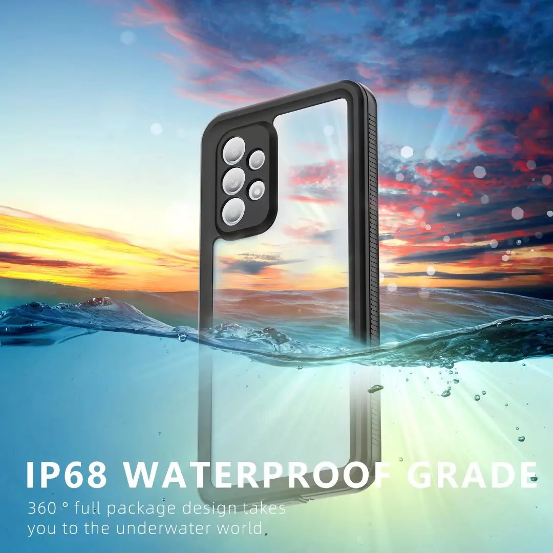 

Professional Waterproof Case for Samsung A25 A24 A15 A14 A34 A54 A13 A33 A53 A12 A22 A32 A42 Extreme Diving IP-68 Phone Cover