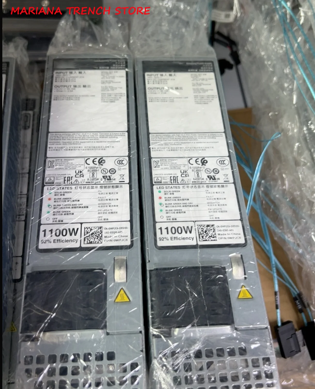 

D1100D-S0 0WPJC6 для DELL R750 R750S T650 R550 R752 сервер 1100 Вт модуль постоянного тока WPJC6