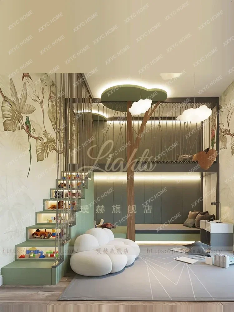 Рисунок 2 - Детская кроватка с изображением домика на дереве