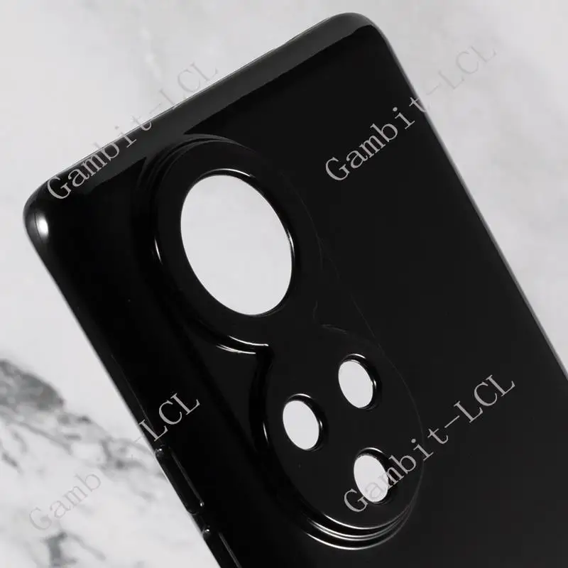 Durable Shockproof Silicone TPU Case - Anti-Falling Protection Cover, Black