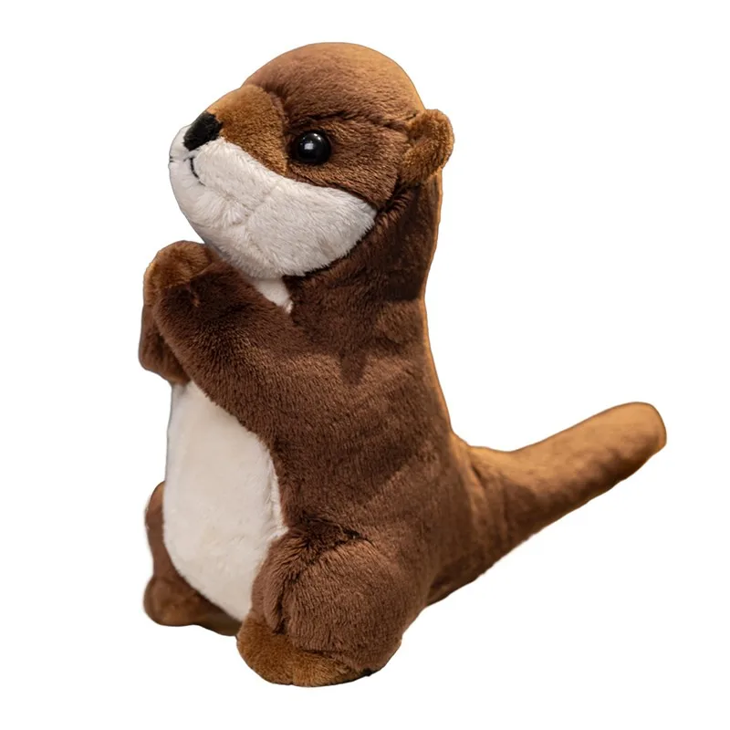 Hot Kawaii Otter Plushie La Loutre Plush Toys Stuffed Appease Baby Animal Doll Pillow Christmas Birthday Party Gift Room Decor