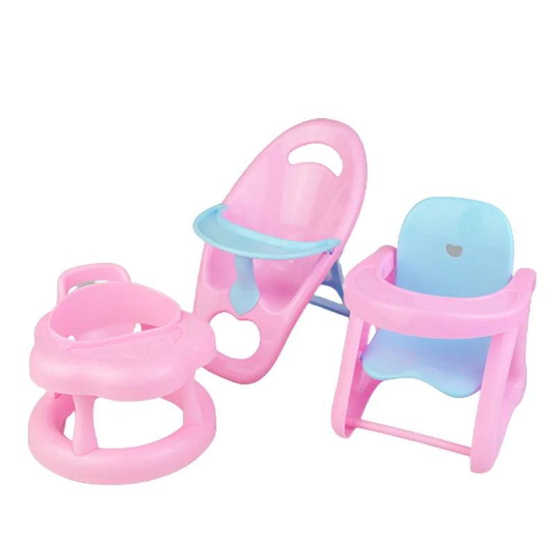 KIEKA Baby Doll Accessories 4-10 Inches Universal Size for Dolls Dining Chair Toddler Chair Large Seats LOLS Toys for Children baby dining chair cushion cotton baby dining high chair cushion breathable accessories universal