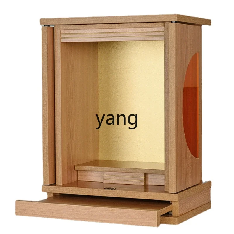

CX Wall-Mounted Simple Wall Cupboard Solid Wood Guanyin Altar Home Shrine God of Wealth Home