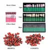 Emery Quartz Nail Art Drill Bits with Soft Wool Stone Polish Head Sanding Band for Manicure Machine Accessories NAD045 2