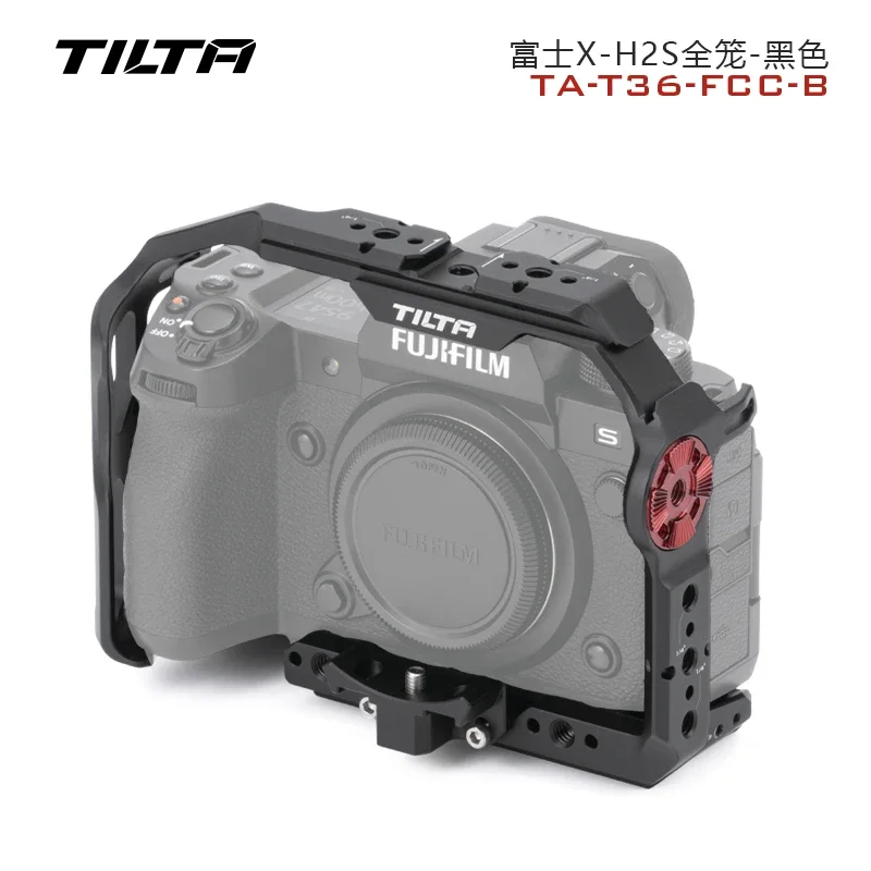 Tilta Dslr Camera Cage Rig Per Fujifilm X-H2S-Nero | Ta-T36-Fcc-B Dslr Rig Protect Case Bracket