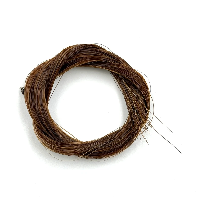 1Hank 7g bow hair for viola violin cello bass bow AAA Siberian horsetail natural ponytail horsehair horse tail violin bow hair