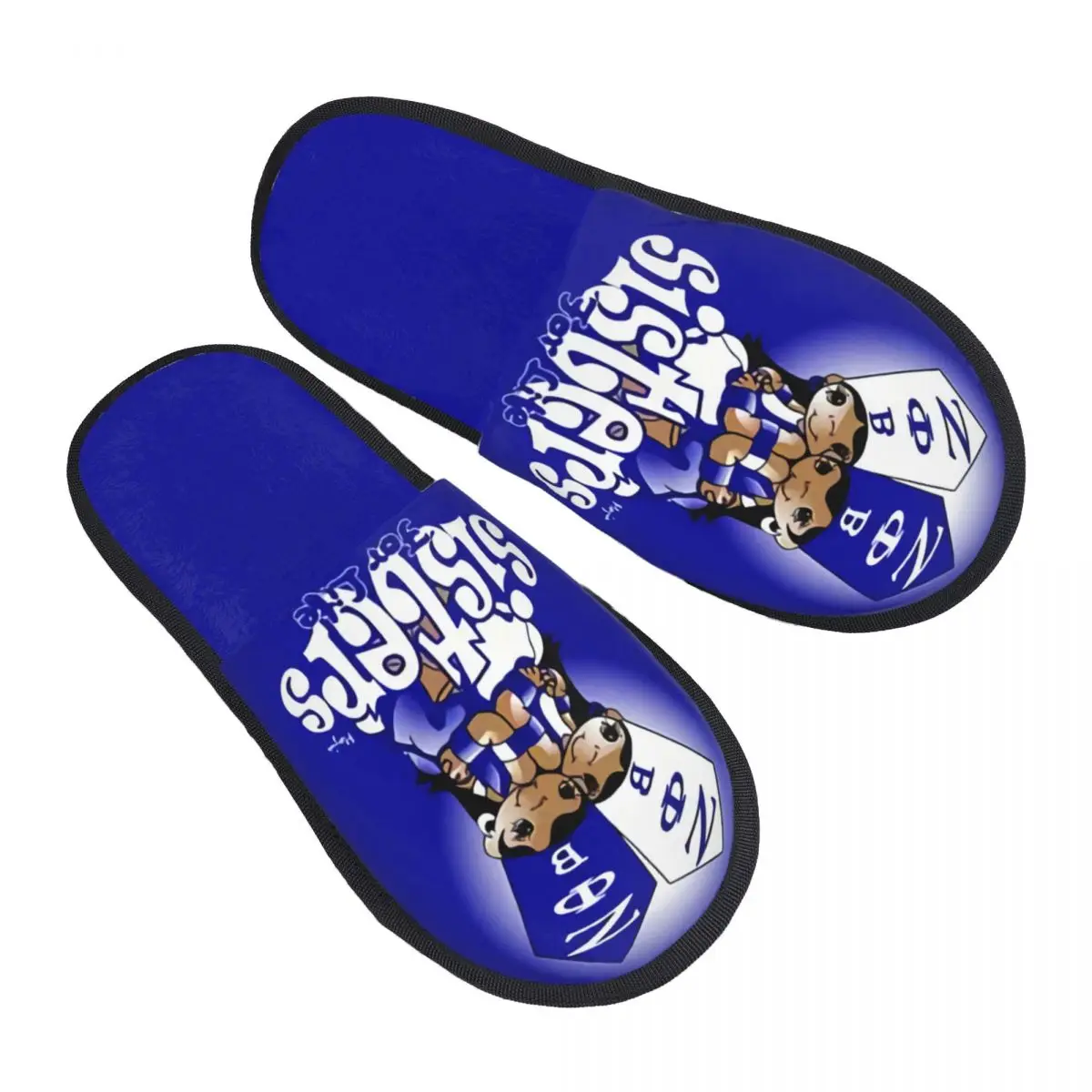 

Custom Zeta Phi Beta Sisterly Love Memory Foam Slippers Women Cozy Warm Greek Letter 1920 House Slippers