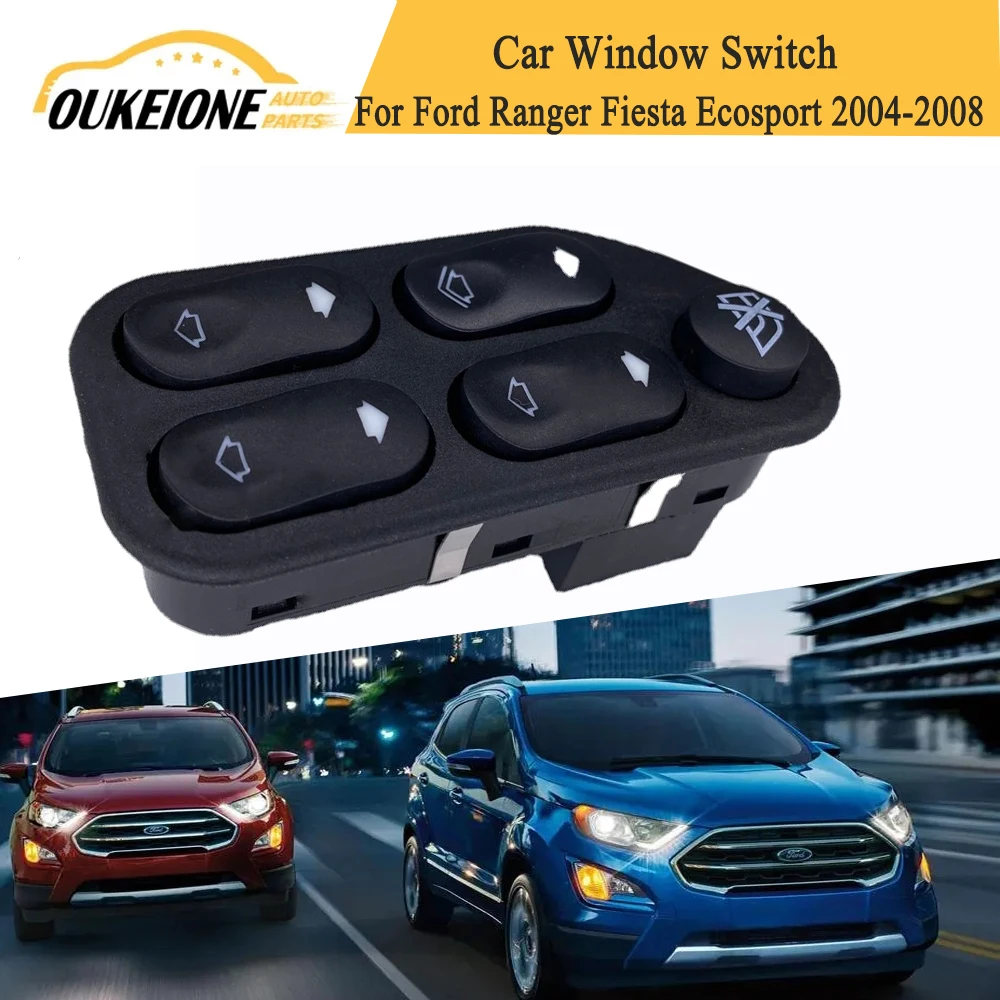 · Pulsante Regolatore Console Interruttore Alzacristalli Elettrici Master Per Ford Ranger Fiesta Ecosport Mitsubishi Space Star