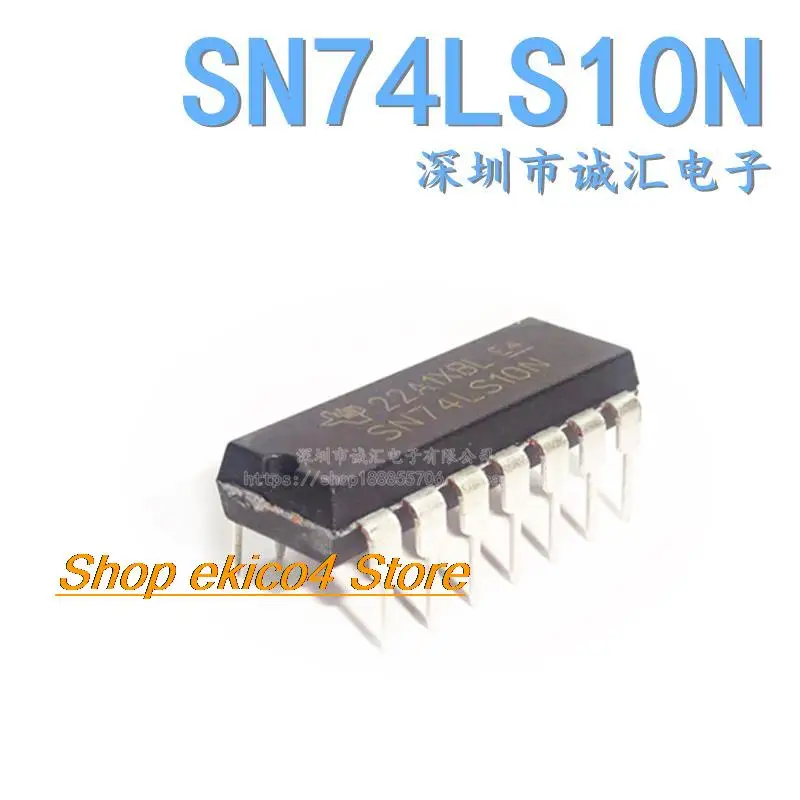 

10pieces Original stock SN74LS10N HD74LS10P 3 DIP-14