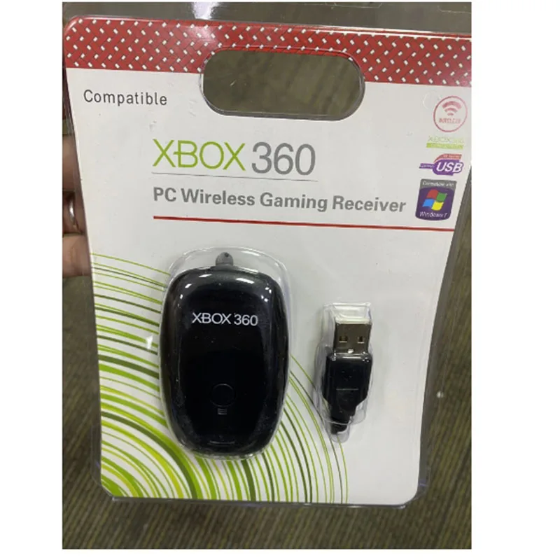 Черный ПК беспроводной контроллер адаптер для XBOX 360 Xbox Windows XP/7/8/10 |