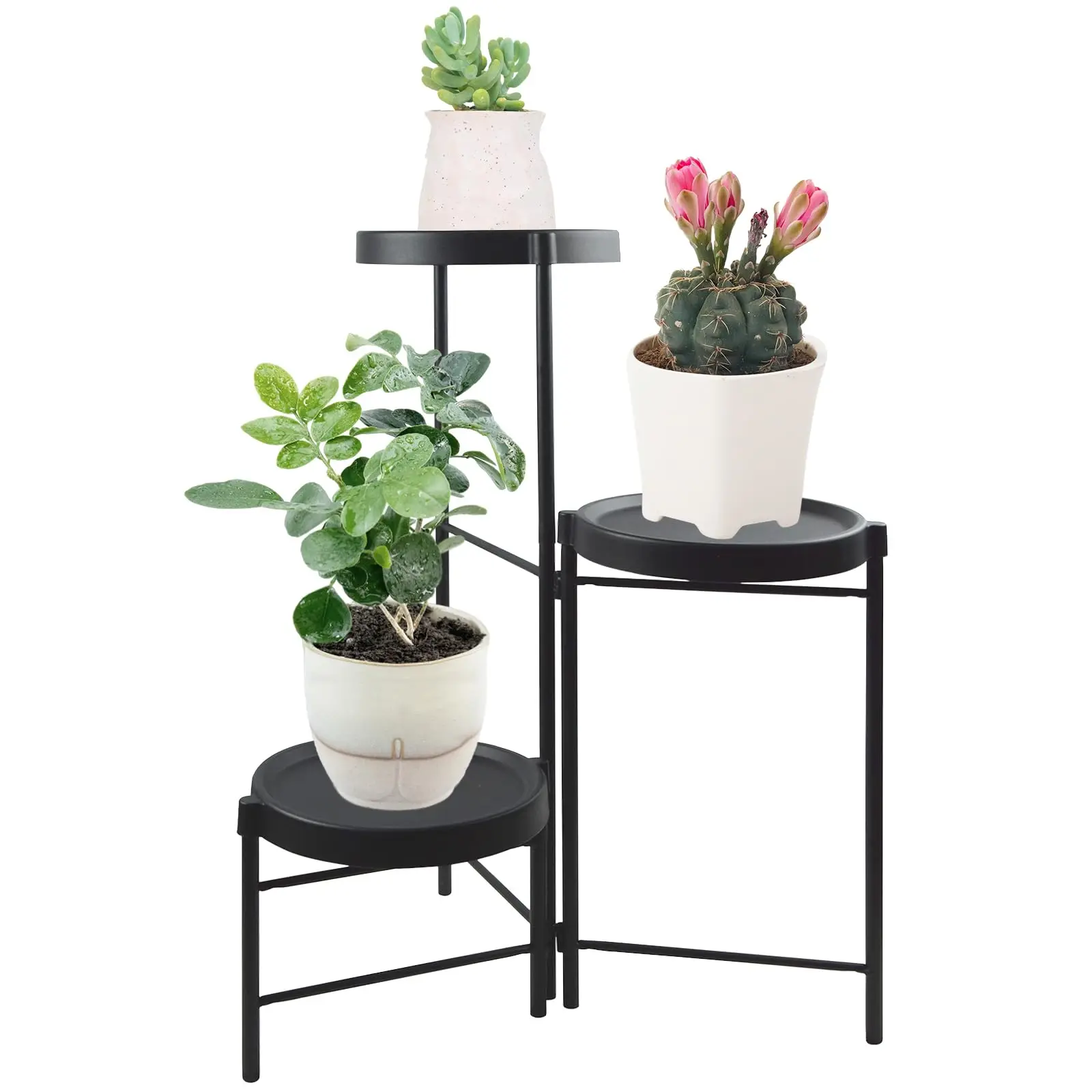 3/4/5 Tier Plant Stand Stand Flower Shelf Planter Rack Indoor For Flowers Metal Storage Shelf Display Multiple Flower Pot plant stand