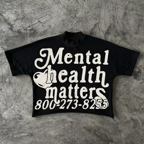 Harajuku Letter Graphic T Shirts Y2k Tops Men Women High Street Oversized T Shirt Pro Choice Streetwear Vintage Tee Clothing - Image 7