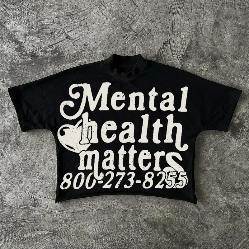Harajuku Letter Graphic T Shirts Y2k Tops Men Women High Street Oversized T Shirt Pro Choice Streetwear Vintage Tee Clothing - Image 7