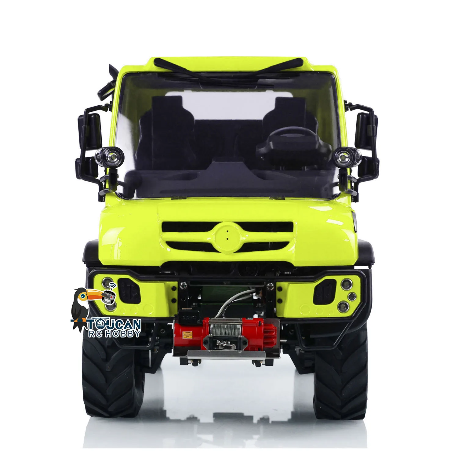 Toys 4X4 1/10 U423 RC Off-road Vehicles with Winch Remote Control Rock Crawler Cars Light Sound Painted Finished Trucks Vehicle 3