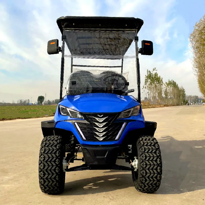

2 4 6 8 Seater Custom Colored Off-Road Electric Car Golf Cart Legal Off-Road Gasoline Car Golf Cart With Factory Service