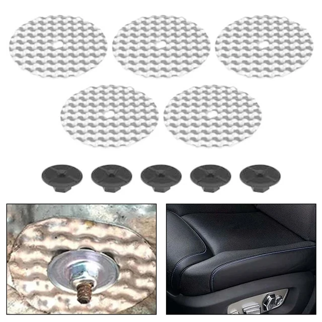 10 Pcs Washers Exhaust Heat Shield Repair Kit Metal Heat Shield Clips N90796501 Heat Protection PlateHeat Shield Heat Plate 6
