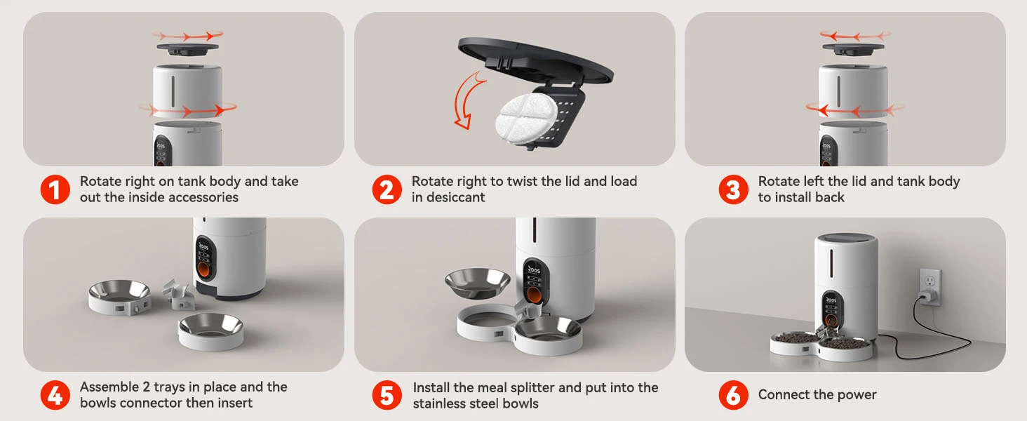 Automatic Dog Feeder 2 cat