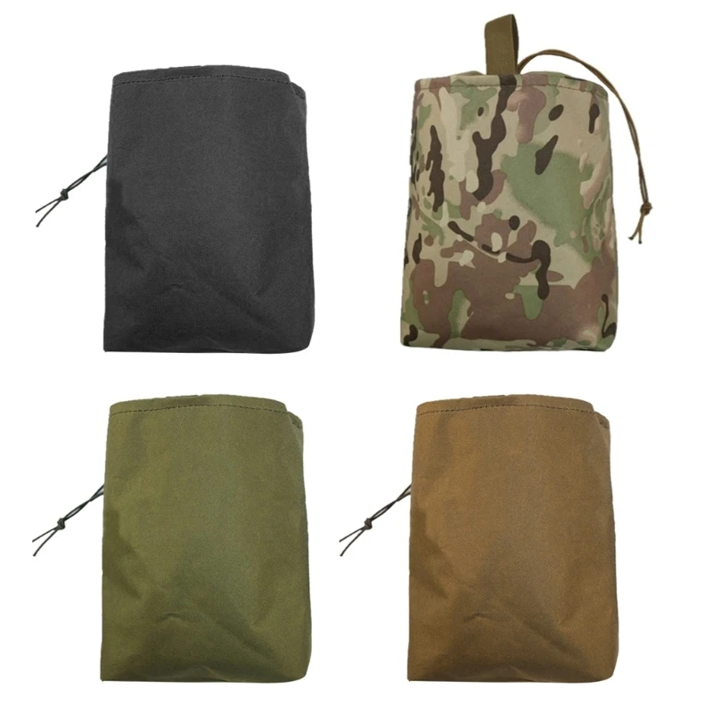 

Roll Up Dump Pouches Tactic Large Folding Mag Dump Pouch Dump Pouch Drawstring Magazine Utility Pouch Folding Waist Bag