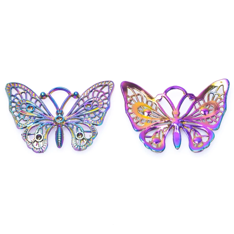 Рисунок 3 - подвески-бабочки радужного цве